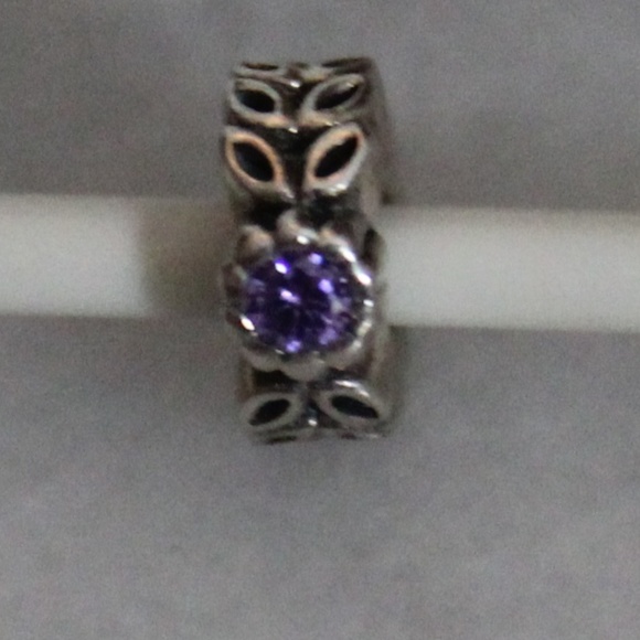 Pandora Jewelry - Pandora Retired Violet CZ "Twice As Nice" Spacer